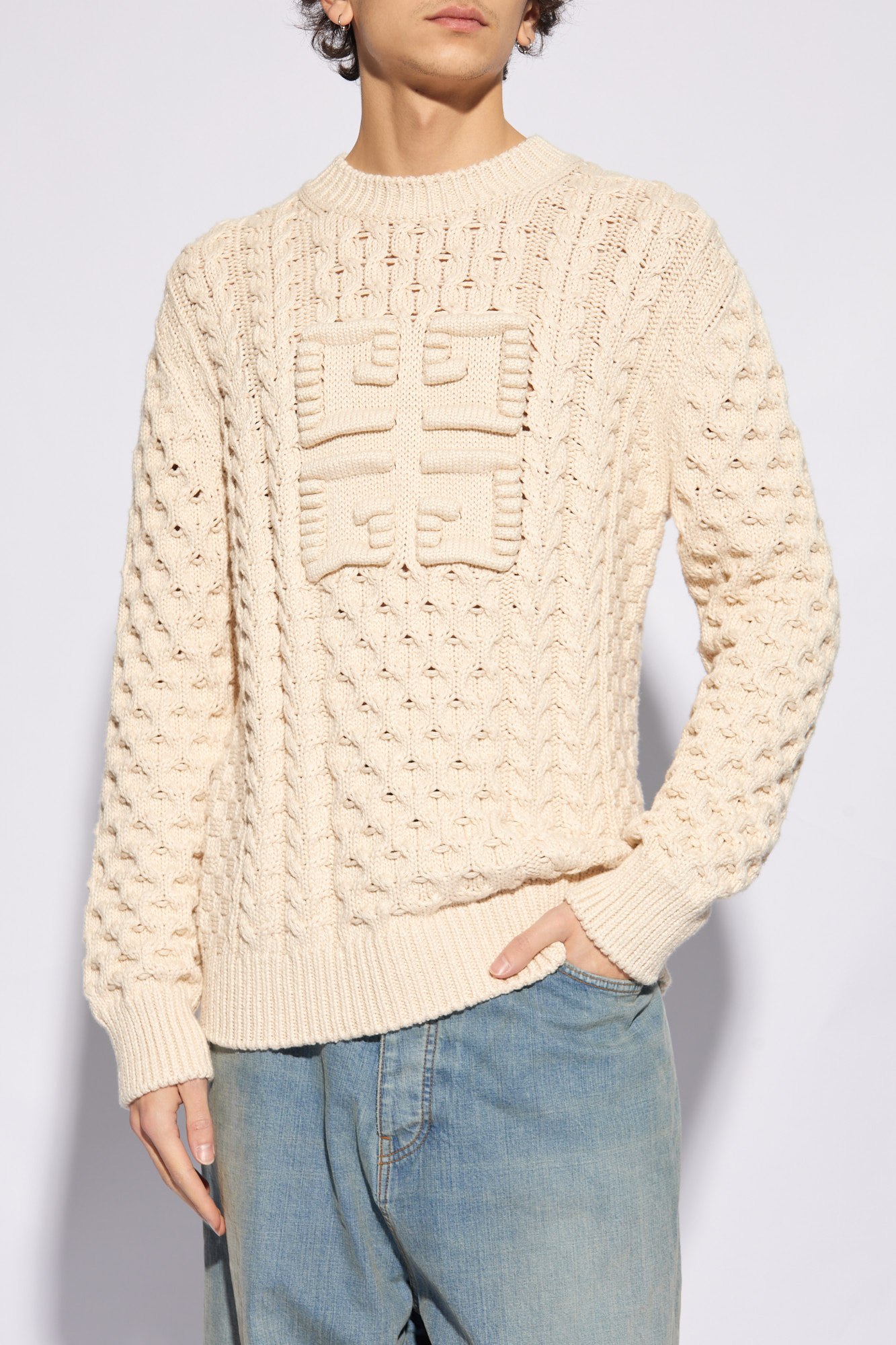 Givenchy on sale cream jumper